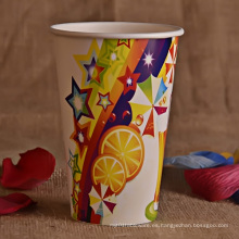 Taza de papel frío para jugo